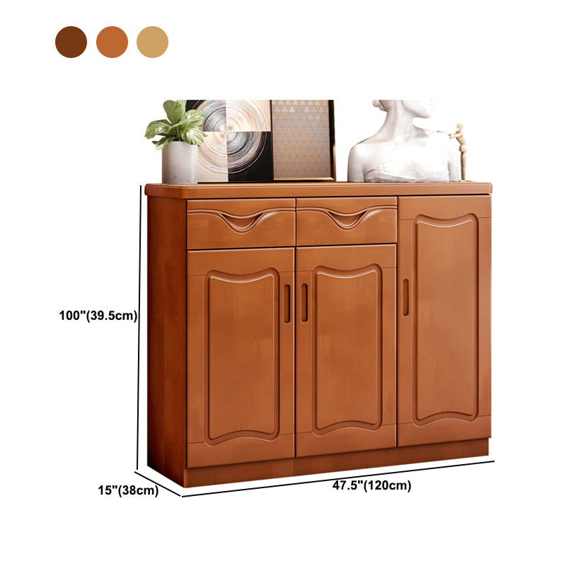 Gabinete de acento de madera moderno barra estándar Tire del gabinete con cajón
