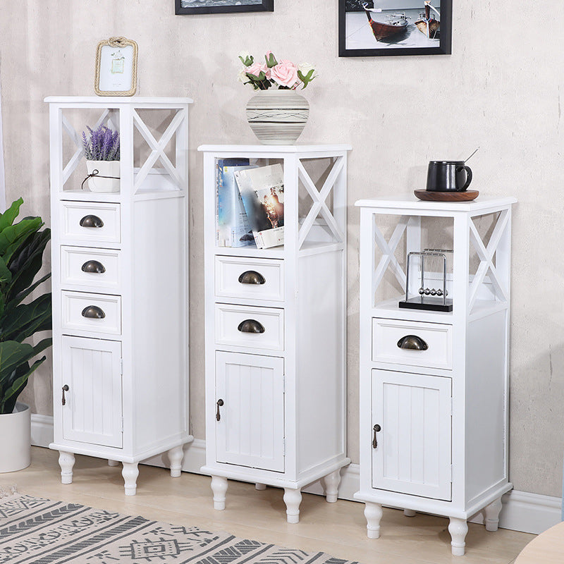 Wood Modern Cabinet Rectangular Minimalist Side Cabinet with Drawer Clearhalo 'Cabinets & Chests' 'cabinets_chests' 'furn' 'furn_cabinets_chests' 'Furniture' 'Living Room Furniture' 5896178