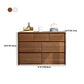 Rectangular Modern Cabinet Wood Minimalist Side Cabinet with Drawer