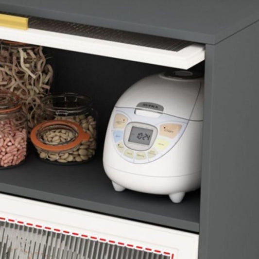 Modern dressoir gemanipuleerde houten glazen deuren eetkamer kasten