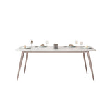 Table en métal de 4 pieds violet