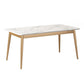 Sintered Stone Dining Table Traditional Luxury Rectangle Table for Home Clearhalo 'Dining Tables & Seating' 'Dining Tables' 'dining_table' 'furn' 'furn_dining_table' 'Furniture' 'Kitchen & Dining Furniture' 5896840
