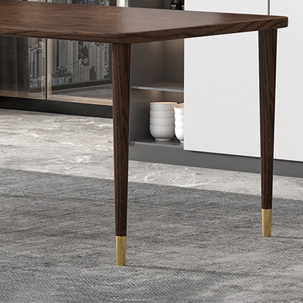 Table à manger en bois massif simplicité pour la maison et la cuisine