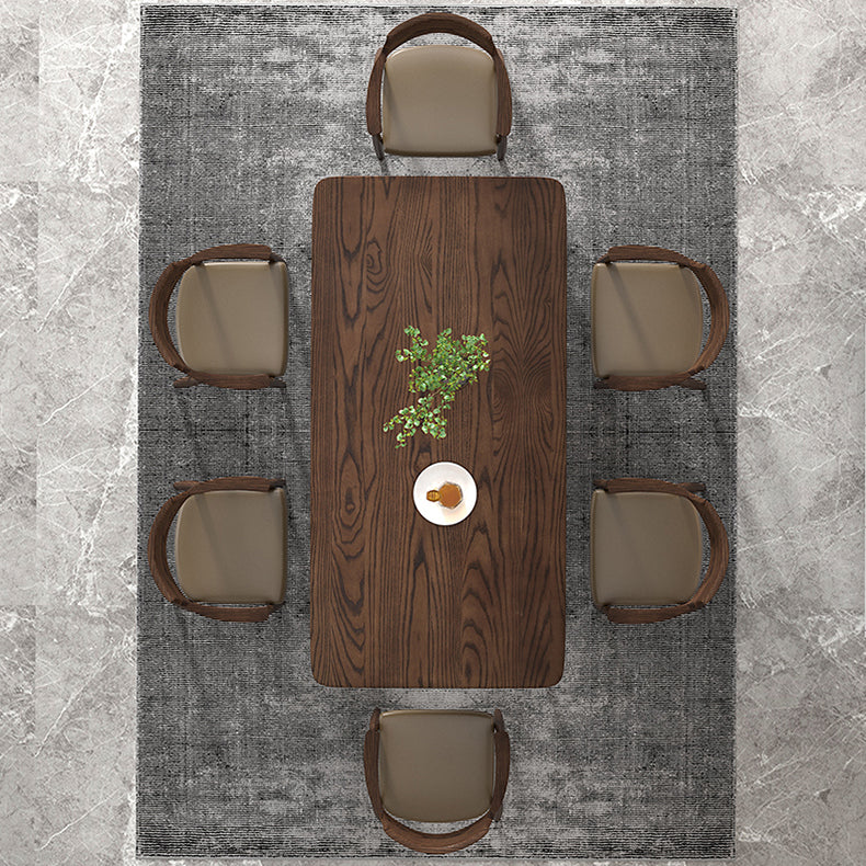 Table à manger en bois massif simplicité pour la maison et la cuisine