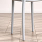 Modern Style Dining Chair Armless Dining Chairs with Plastic Legs for Kitchen