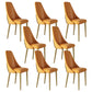 Glam Style Dining Chairs PU Leather Dining Side Chair for Indoor