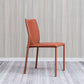 Contemporary Home Side Chair Faux Leather Solid Back Dining Chair Clearhalo 'Dining Chairs' 'Dining Tables & Seating' 'dining_chair' 'furn' 'furn_dining_chair' 'Furniture' 'Kitchen & Dining Furniture' 5897140