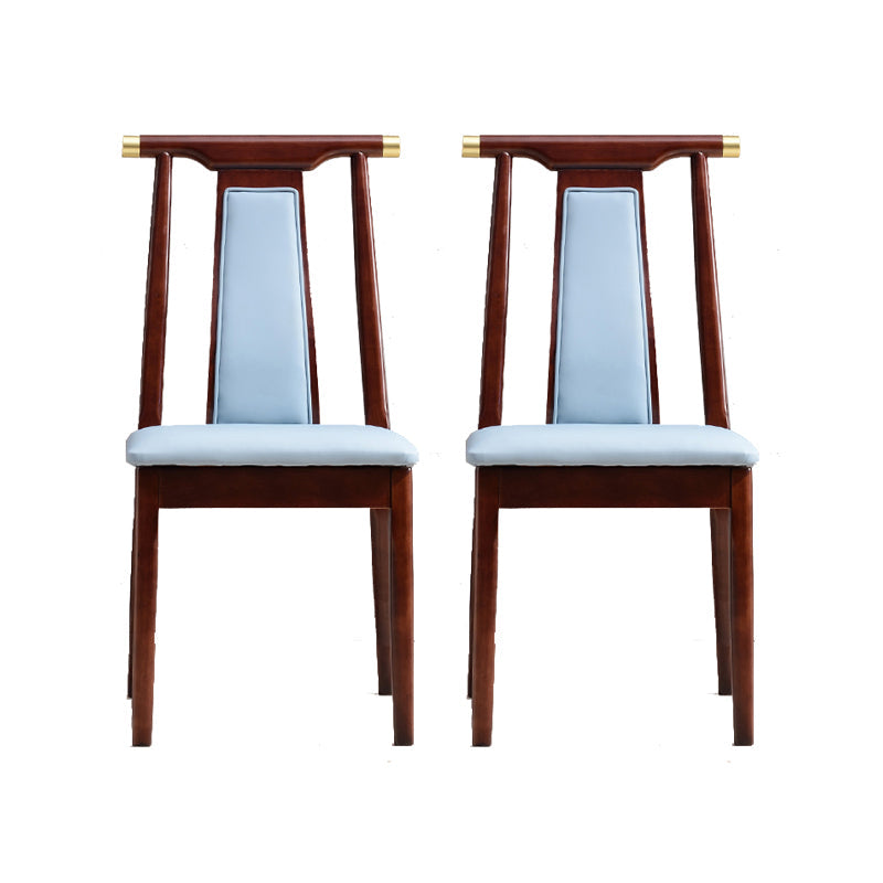 Silla de comedor tradicional de madera sólida silla lateral mate para casa para casa