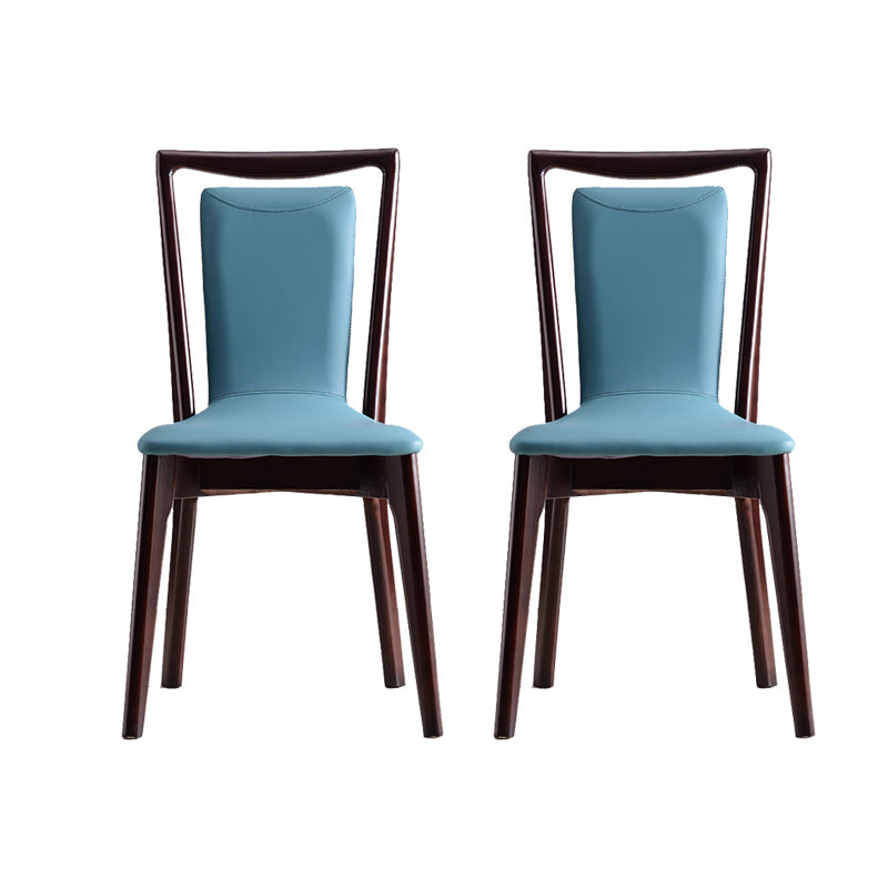 Silla de comedor tradicional de madera sólida silla lateral mate para casa para casa