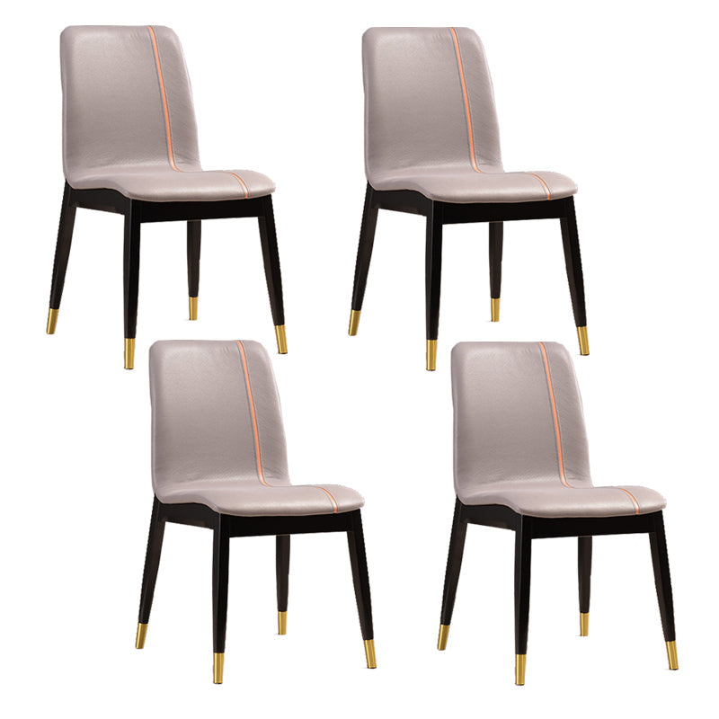 Silla de comedor tradicional de madera sólida silla lateral mate para casa para casa