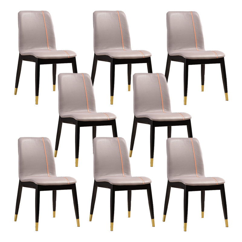 Silla de comedor tradicional de madera sólida silla lateral mate para casa para casa