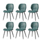 Metal Industrial Side Chair Matte Finish Wingback Dining Chair