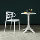 Scandinavian Arm Dining Chairs Plastic Low Back Dining Side Chair for Home Clearhalo 'Dining Chairs' 'Dining Tables & Seating' 'dining_chair' 'furn' 'furn_dining_chair' 'Furniture' 'Kitchen & Dining Furniture' 5897482