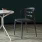 Scandinavian Arm Dining Chairs Plastic Low Back Dining Side Chair for Home Clearhalo 'Dining Chairs' 'Dining Tables & Seating' 'dining_chair' 'furn' 'furn_dining_chair' 'Furniture' 'Kitchen & Dining Furniture' 5897500