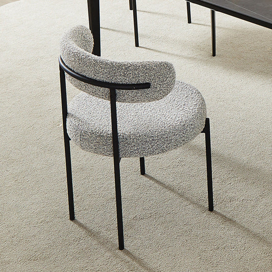 Open Back Dining Side Chair Contemporary Armless Dining Chairs Clearhalo 'Dining Chairs' 'Dining Tables & Seating' 'dining_chair' 'furn' 'furn_dining_chair' 'Furniture' 'Kitchen & Dining Furniture' 5897542