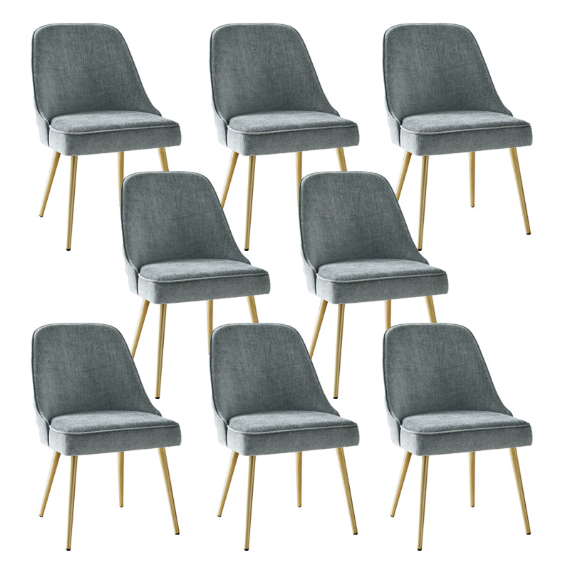 Patas de oro sillas de comedor silla de espalda de espalda global