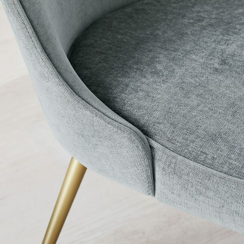 Patas de oro sillas de comedor silla de espalda de espalda global