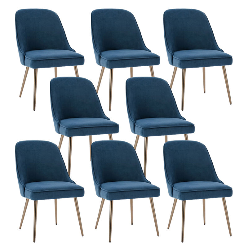 Patas de oro sillas de comedor silla de espalda de espalda global