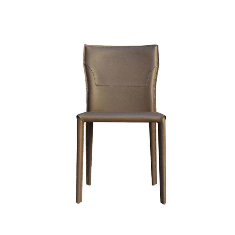 Contemporary Armless Dining Chairs Upholstered Chair for Home Clearhalo 'Dining Chairs' 'Dining Tables & Seating' 'dining_chair' 'furn' 'furn_dining_chair' 'Furniture' 'Kitchen & Dining Furniture' 5897604