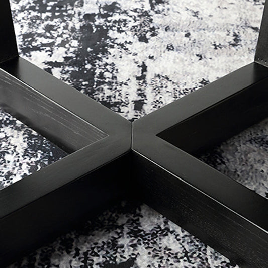 丸いダイニングテーブルモダンな焼結のトップストーンダイニングテーブルは黒です