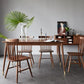 Rectangle Shape Kitchen Table Luxury Dining Room Desk with 4 Legs