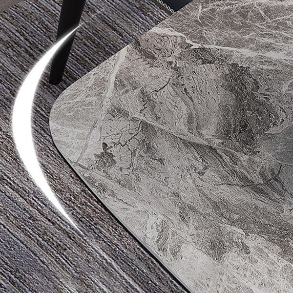 Rechteck Esstisch Industrieküchentisch mit 4 Beinen