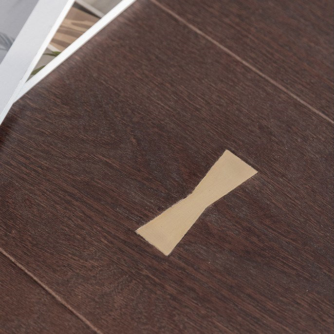 Rechthoek eetkamer tafel luxe stijl thuisbureau met 4 poten