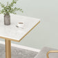 Metal Traditional Luxury Round Table White Stone Top Table with Pedestal Base Clearhalo 'Dining Tables & Seating' 'Dining Tables' 'dining_table' 'furn' 'furn_dining_table' 'Furniture' 'Kitchen & Dining Furniture' 5897917