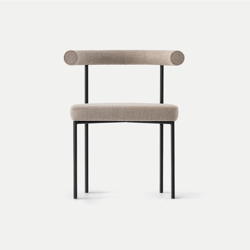 Open Back Dining Side Chair Contemporary Armless Dining Chairs for Home Clearhalo 'Dining Chairs' 'Dining Tables & Seating' 'dining_chair' 'furn' 'furn_dining_chair' 'Furniture' 'Kitchen & Dining Furniture' 5898097