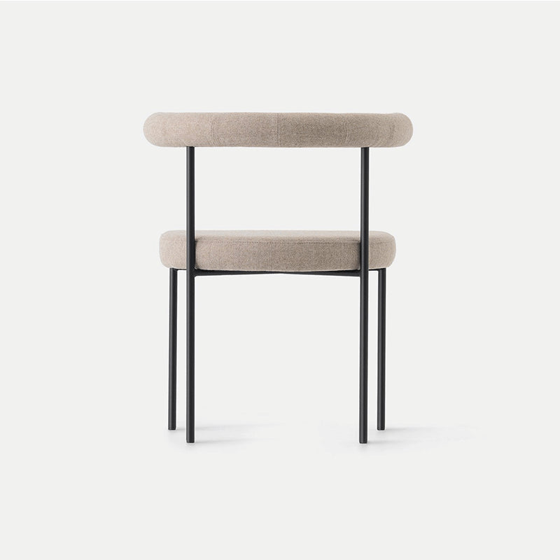 Open Back Dining Side Chair Contemporary Armless Dining Chairs for Home Clearhalo 'Dining Chairs' 'Dining Tables & Seating' 'dining_chair' 'furn' 'furn_dining_chair' 'Furniture' 'Kitchen & Dining Furniture' 5898102