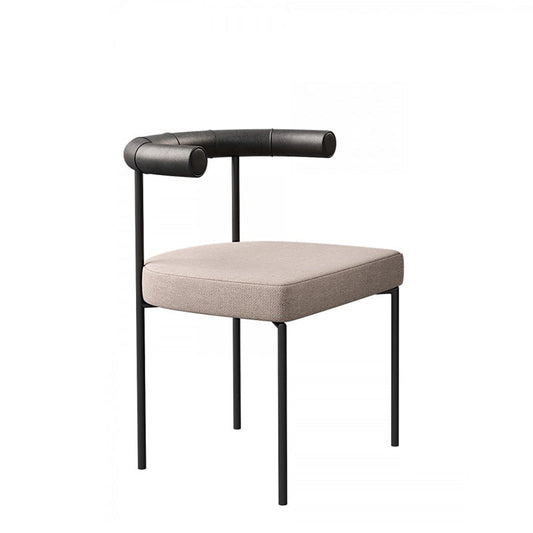 Open Back Dining Side Chair Contemporary Armless Dining Chairs for Home Clearhalo 'Dining Chairs' 'Dining Tables & Seating' 'dining_chair' 'furn' 'furn_dining_chair' 'Furniture' 'Kitchen & Dining Furniture' 5898104