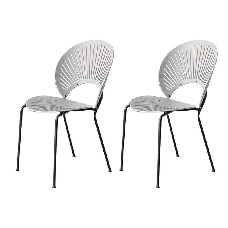 Manufactured Wood Dining Chair Contemporary Armless Home Side Chair