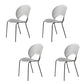 Manufactured Wood Dining Chair Contemporary Armless Home Side Chair