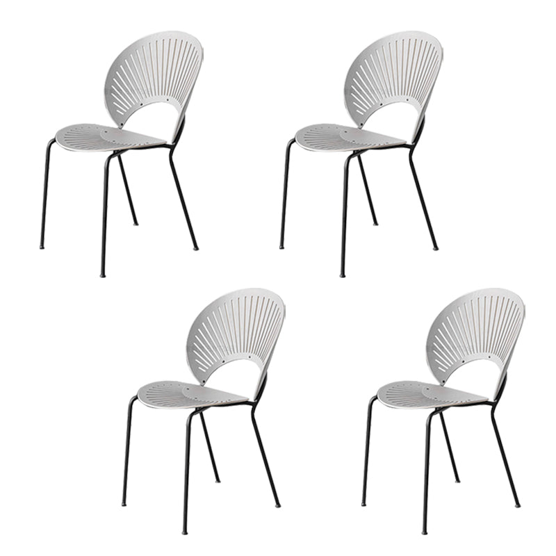 Manufactured Wood Dining Chair Contemporary Armless Home Side Chair