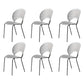 Manufactured Wood Dining Chair Contemporary Armless Home Side Chair
