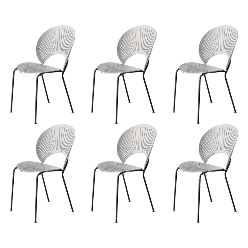 Manufactured Wood Dining Chair Contemporary Armless Home Side Chair