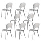 Manufactured Wood Dining Chair Contemporary Armless Home Side Chair
