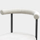 Black Iron Legs Dining Chairs Modern Armless Side Chair for Home Clearhalo 'Dining Chairs' 'Dining Tables & Seating' 'dining_chair' 'furn' 'furn_dining_chair' 'Furniture' 'Kitchen & Dining Furniture' 5898290