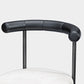 Black Iron Legs Dining Chairs Modern Armless Side Chair for Home Clearhalo 'Dining Chairs' 'Dining Tables & Seating' 'dining_chair' 'furn' 'furn_dining_chair' 'Furniture' 'Kitchen & Dining Furniture' 5898291