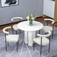 Black Iron Legs Dining Chairs Modern Armless Side Chair for Home Clearhalo 'Dining Chairs' 'Dining Tables & Seating' 'dining_chair' 'furn' 'furn_dining_chair' 'Furniture' 'Kitchen & Dining Furniture' 5898295