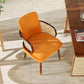 Traditional Style Dining Chair Upholstered Solid Wood Dining Armchair for Home