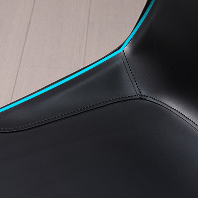 Upholstered Dining Chairs Modern Faux Leather Dining Side Chair