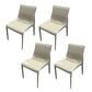 Upholstered Dining Chairs Modern Faux Leather Dining Side Chair