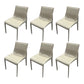 Upholstered Dining Chairs Modern Faux Leather Dining Side Chair