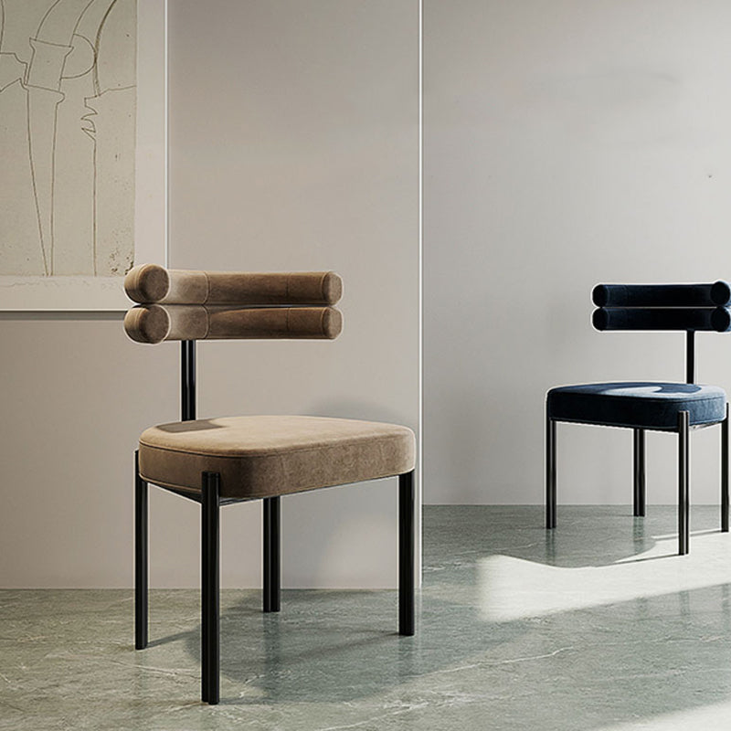 Contemporary Home Side Chair Upholstered Armless Dining Chairs Clearhalo 'Dining Chairs' 'Dining Tables & Seating' 'dining_chair' 'furn' 'furn_dining_chair' 'Furniture' 'Kitchen & Dining Furniture' 5898432