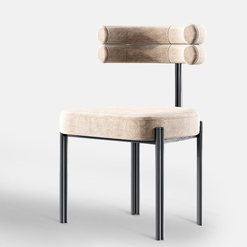 Contemporary Home Side Chair Upholstered Armless Dining Chairs Clearhalo 'Dining Chairs' 'Dining Tables & Seating' 'dining_chair' 'furn' 'furn_dining_chair' 'Furniture' 'Kitchen & Dining Furniture' 5898437