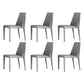 Matte Finish Dining Chair for Home Metal Modern Indoor Side Chair
