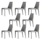 Matte Finish Dining Chair for Home Metal Modern Indoor Side Chair