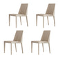 Matte Finish Dining Chair for Home Metal Modern Indoor Side Chair
