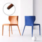 Matte Finish Dining Chair for Home Metal Modern Indoor Side Chair